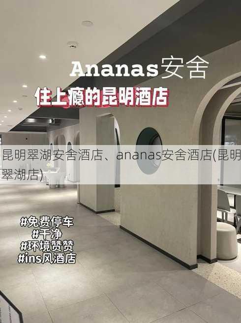 昆明翠湖安舍酒店、ananas安舍酒店(昆明翠湖店)